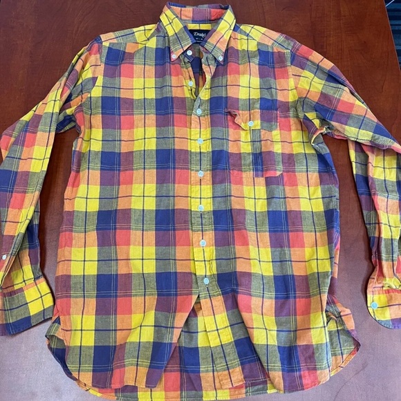 Drake’s London Madras Button Down - Picture 6 of 6